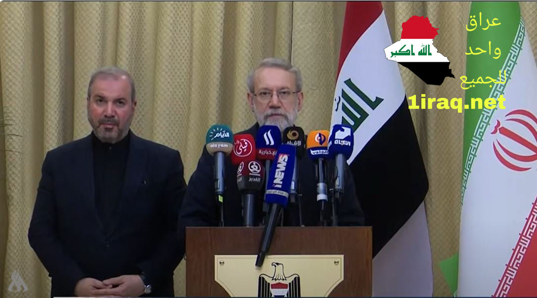 لاريجاني: الشعب العراقي شجاع وليس بحاجة إلى فرض إملاءات