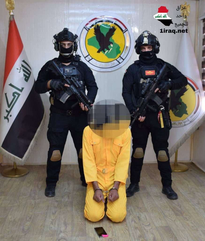 جهاز مكافحة الإرهاب يلقي القبض على أحد أخطر الإرهابيين في بغداد
