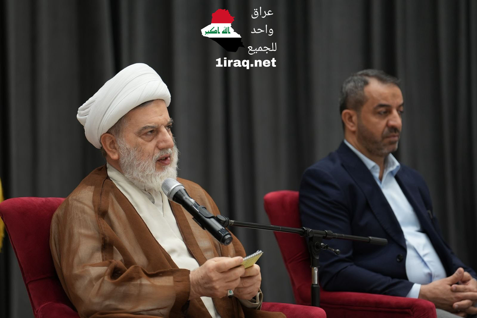 رئيس المجلس الأعلى الإسلامي الشيخ همام حمودي